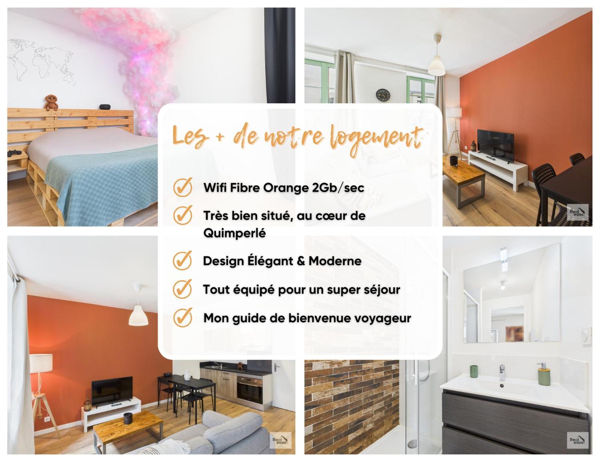 Logement De Caractere En Haute Ville De Quimperlé Zewnętrze zdjęcie
